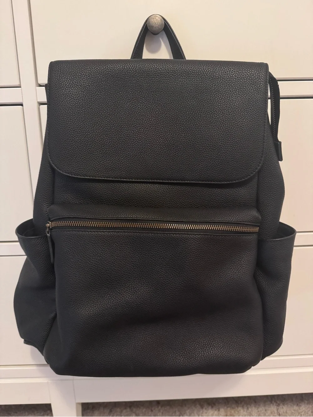 ANDAR The Sydney Leather Backpack - Black